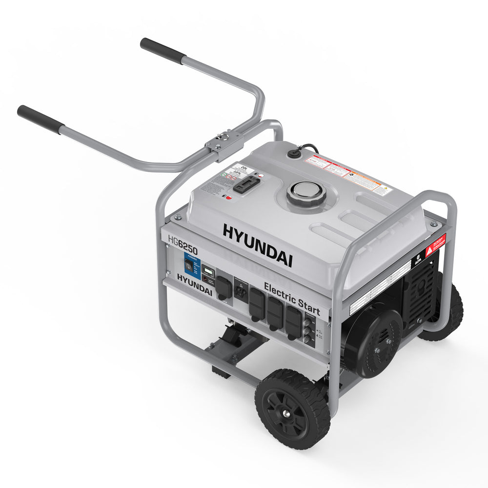 HG6250 Hyundai Conventional Generator 120/240V 5000/6250W with Electric Start