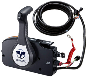 Buy Tohatsu (MFS 9.9/15/20) Side Mount Control Box with electric start and power tilt/trim switch from Crabzz in Canada and the U.S.