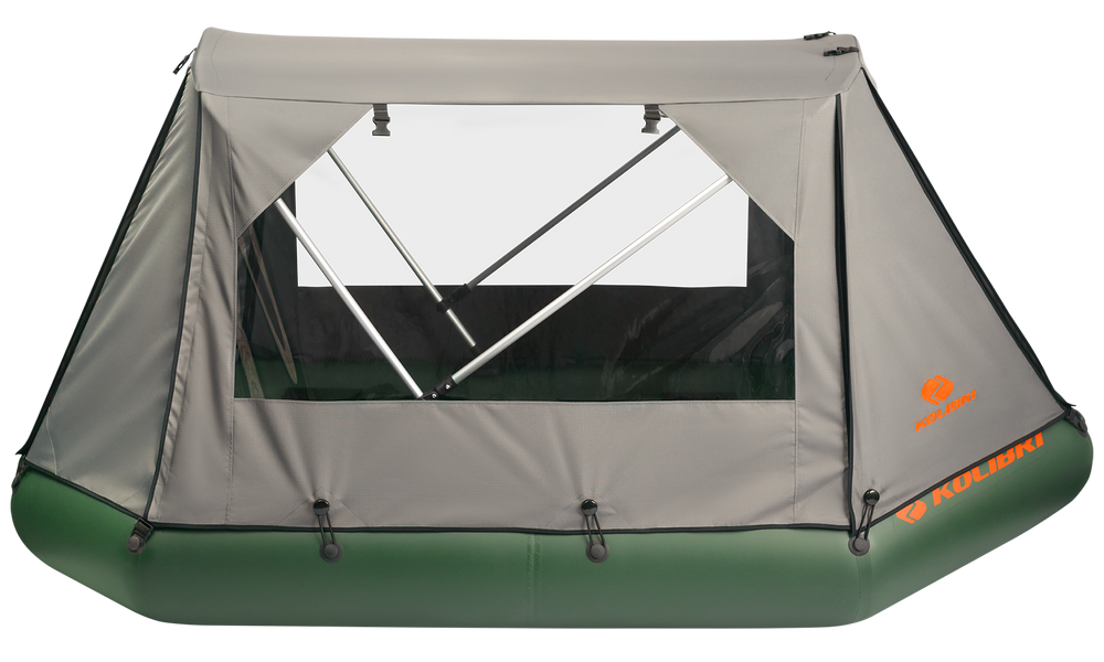 Protective canopy for rowing boats for Kolibri Inflatable Boat