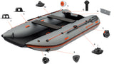 Inflatable boat Kolibri Catamaran KM-340CM